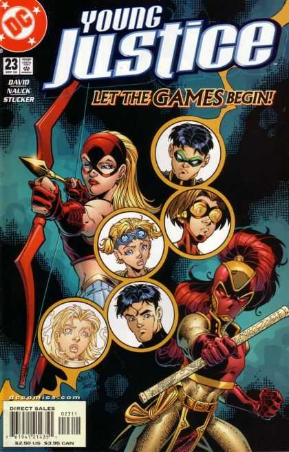 Young Justice 23 - Let The Games Begin - David Nauck Stucker - Woman - Bow