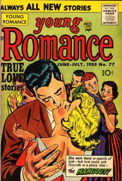 Young Romance 77 - Always All New Stories - Approved By The Comics Code - True Love Stories - Man - Woman