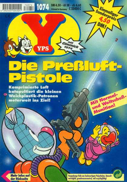 Yps - Die Preï¿½luft-Pistole - Die Prebluft-pistole - Gun - Space - Bird - Dog