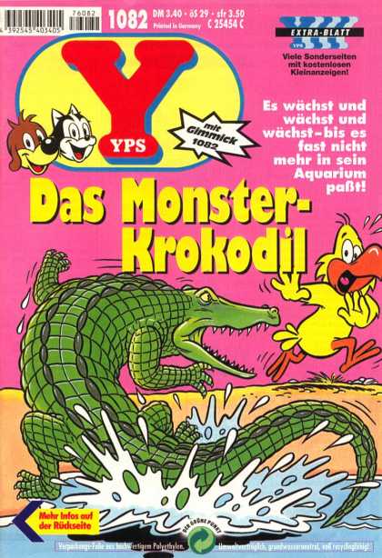 Yps - Das Monster-Krokodil - Das Monster-krokodil - German - Bird - Es Wachst Und - Water