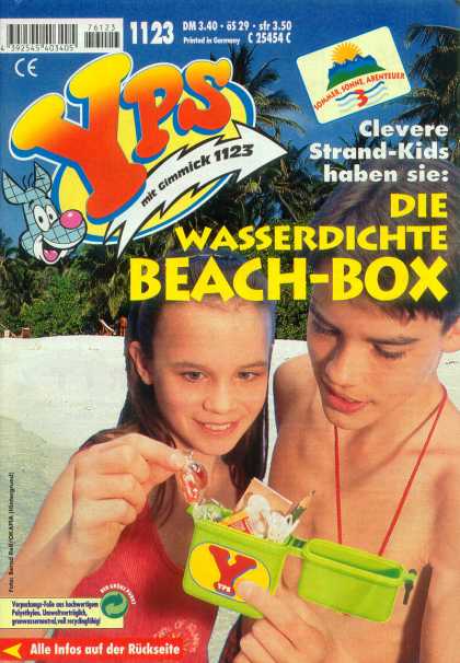 Yps - Die wasserdichte Beach-Box - Beach - Candies - Boy - Girl - Sharing
