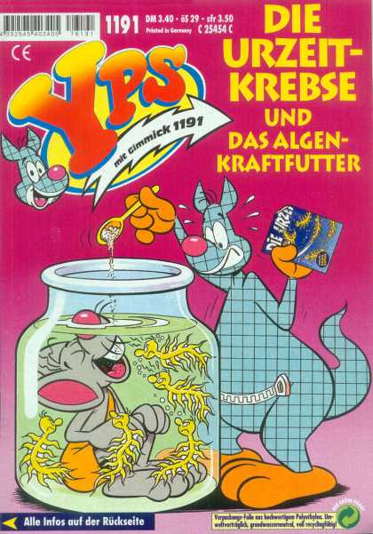 Yps - Die Urzeit-Krebse und das Algen-Kraftfutter - Ways To Kill A Mouse - Mouse Cooking 101 - Internation Comic - Mouse Stew - Yps
