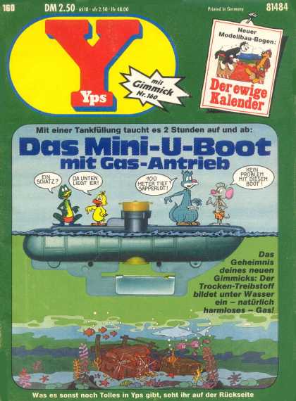 Yps - Das Mini-U-Boot mit Gas-Antrieb - Sunken Treasures And Submarines - Cartoon Mishaps And Adventures - Saturday Morning Fun - I Found It First So It Is Mine - Wish I Knew How To Make This Thing Dive