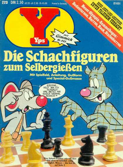 Yps - Die Schachfiguren zum Selbergieï¿½en - German - Gadget - Chess - Diy - Cult