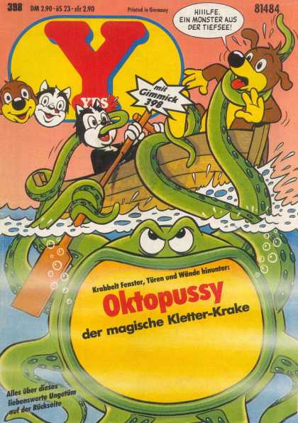 Yps - Oktopussy der magische Kletter-Krake - Oktopussy - Sea Monster Comics - Y Comic Books - Magic Sea Monster - Moster Comics