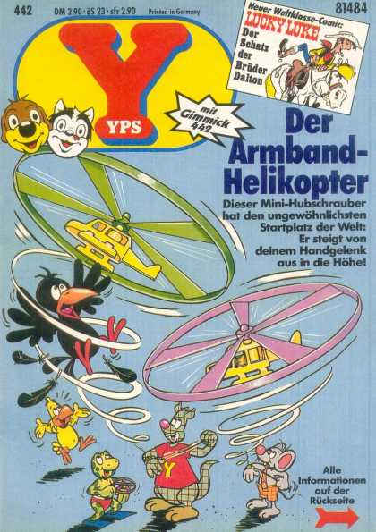 Yps - Der Armband-Helikopter - Germany - Lucky Luke - Gimmick - Helicopters - Bird