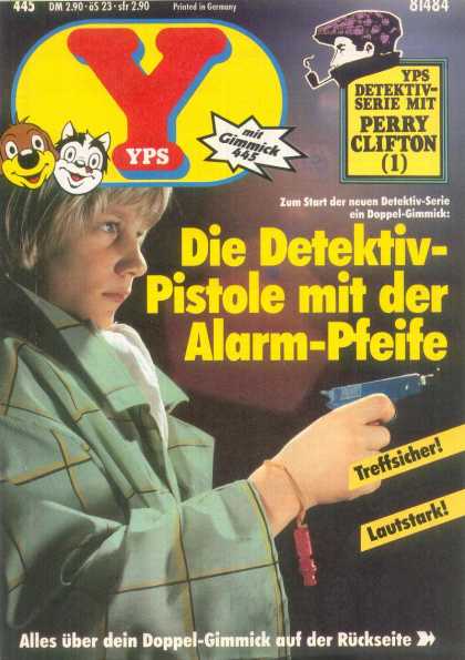 Yps - Die Detektiv-Pistole mit Alarm-Pfeife - Gun - Jacket - Boy - Dog - Cat