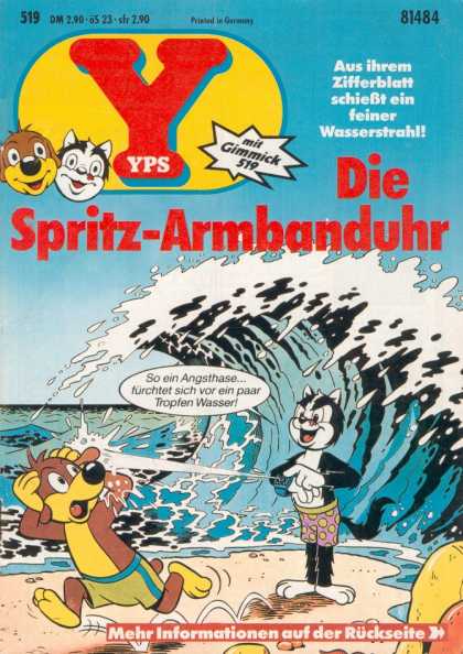 Yps - Die Spritz-Armbanduhr - Sea - Wave - Funny - Splash - Spritz