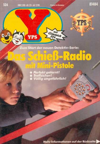 Yps - Das Schieï¿½-Radio mit Mini-Pistole