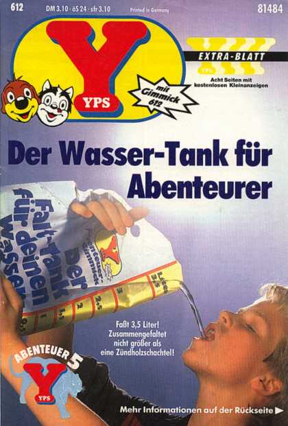 Yps - Der Wasser-Tank fï¿½r Abenteuerer