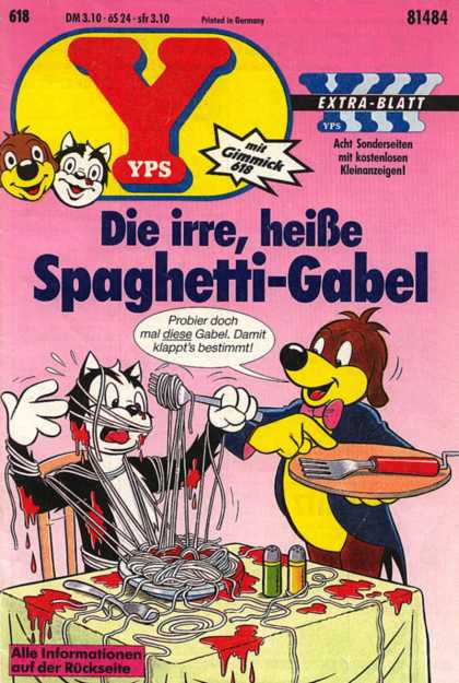 Yps - Die irre, heiï¿½e Spaghetti-Gabel