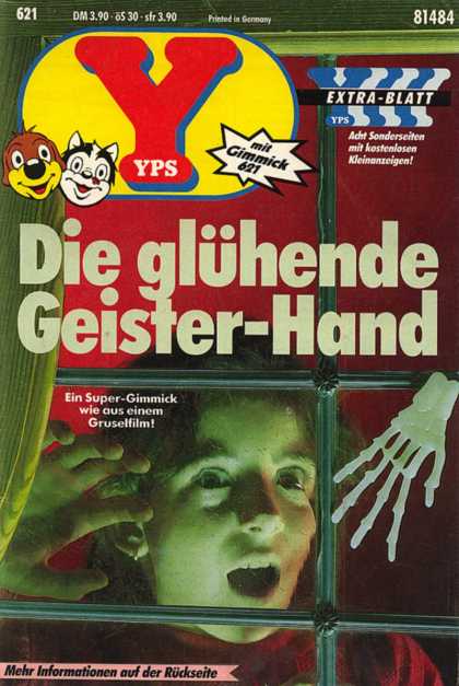 Yps - Die glï¿½hende Geister-Hand