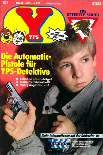 Yps - Die Automatic-Pistole fï¿½r YPS-Detektive