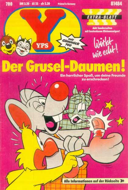 Yps - Der Grusel-Daumen - Mouse - Bird - Sore Thumb - Red Nose - Band Aid