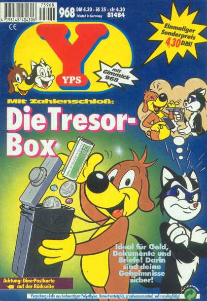 Yps - Die Tresor-Box - The Toy Gun - Youre Going To Shoot Me - The Angry Kitty - The Angry Cat - The Happy Pup