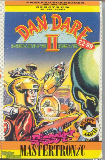 ZX Spectrum Games - Dan Dare 2: Mekon's Revenge