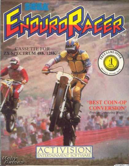 ZX Spectrum Games - Enduro Racer