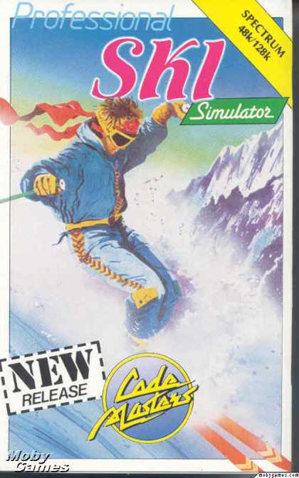 ZX Spectrum Games - Advanced Ski Simulator