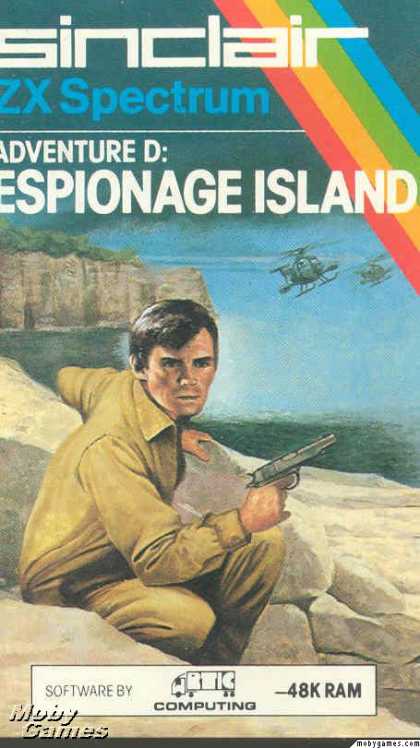 ZX Spectrum Games - Adventure D: Espionage Island