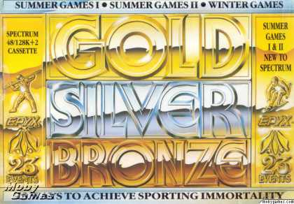 ZX Spectrum Games - Gold, Silver, Bronze
