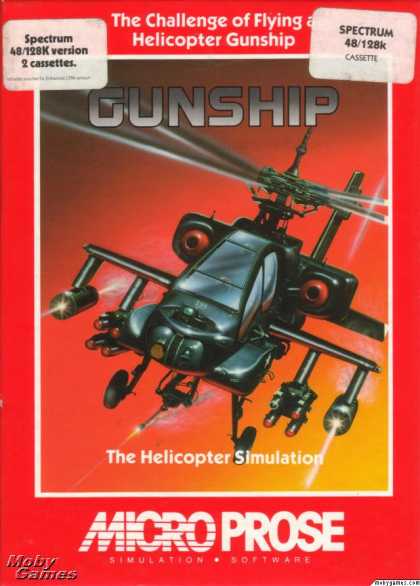 ZX Spectrum Games - Gunship