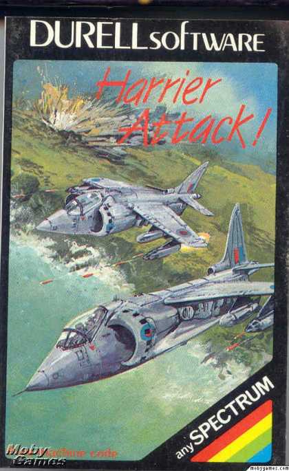 ZX Spectrum Games - Harrier Attack