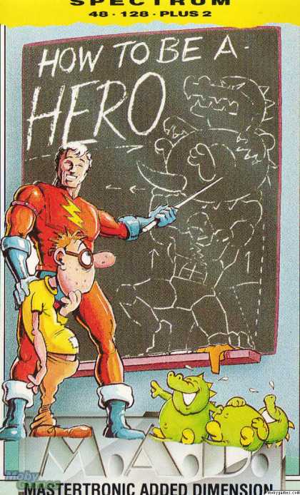 ZX Spectrum Games - How to be a Hero