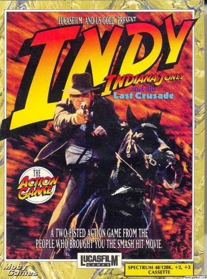 ZX Spectrum Games - Indiana Jones and the Last Crusade: The Action Game