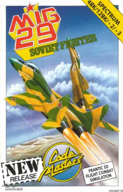 ZX Spectrum Games - Mig-29 Soviet Fighter