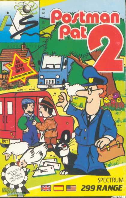 ZX Spectrum Games - Postman Pat 2