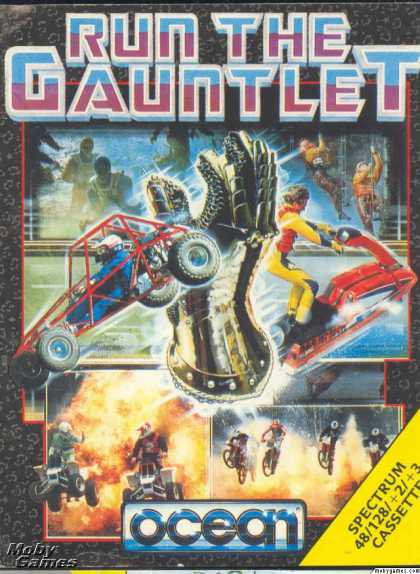ZX Spectrum Games - Run the Gauntlet