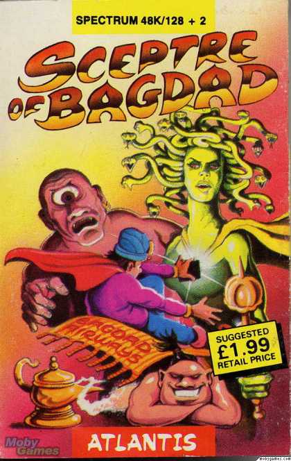 ZX Spectrum Games - Sceptre of Bagdad