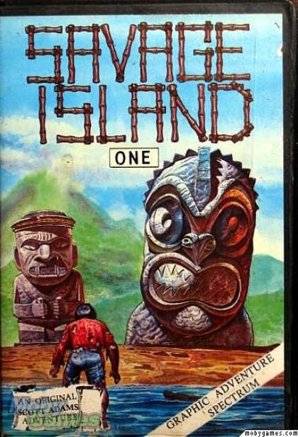 ZX Spectrum Games - Scott Adams' Graphic Adventure #10: Savage Island Part One