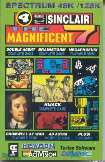 ZX Spectrum Games - Your Sinclair Magnificent 7 July 1991