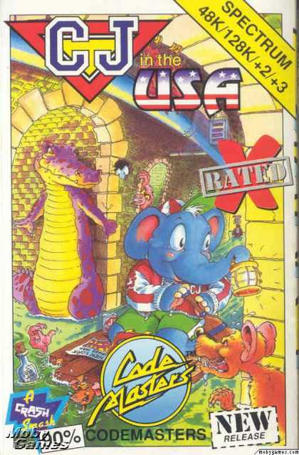 ZX Spectrum Games - CJ In the USA