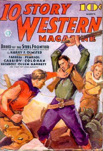 10 Story Western Magazine - 3/1936