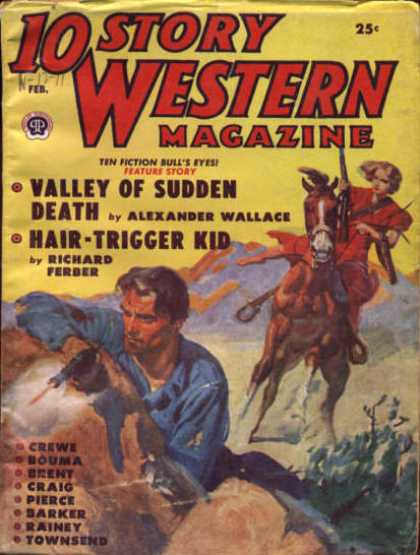 10 Story Western Magazine - 2/1954