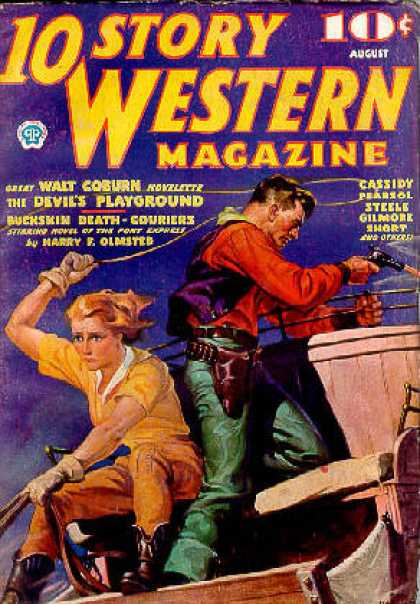 10 Story Western Magazine - 8/1936