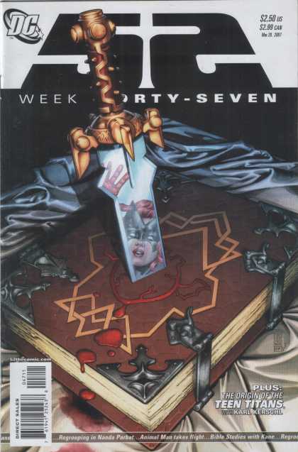 52 47 - Forty-seven - Dc - Sword - Teen Titans - Origin - Alex Sinclair, J Jones