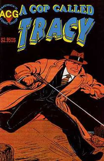 A Cop Called Tracy 8 - Gun - Cap - 295 Us - Tie - Americas Comic Group