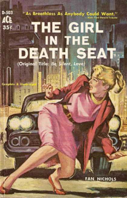 Ace Books - The Girl in the Death Seat - Fan Nichols
