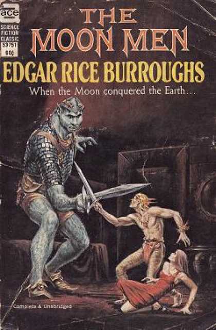 Ace Books - The Moon Men - Edgar Rice Burroughs