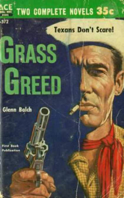 Ace Books - Cimarron Territory / Grass Greed - Dan / Balch, Glenn Kirby