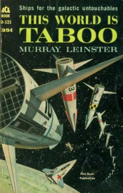 Ace Books - This World Is Taboo D525 - Murray Leinster