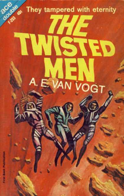 Ace Books - The Twisted Men / One of Our Asteroids Is Missing - Van E. / Knox, M. Calvin Vog