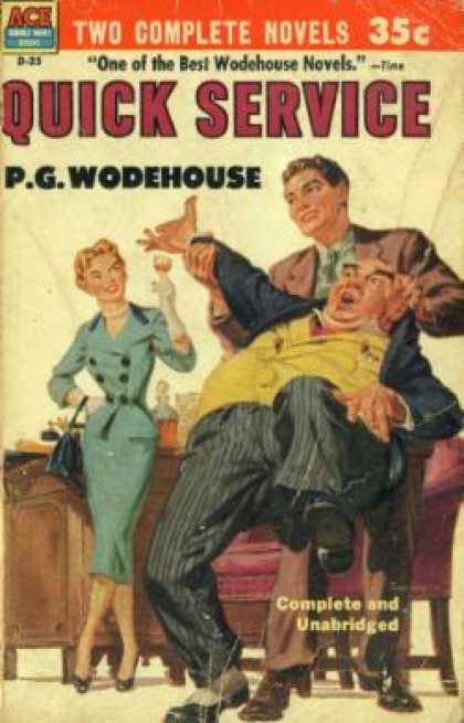 Ace Books - Quick Service / Code of the Woosters - P. G. Wodehouse