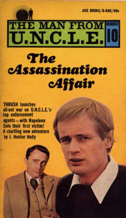 Ace Books - The Assassination Affair - J. Hunter Holly