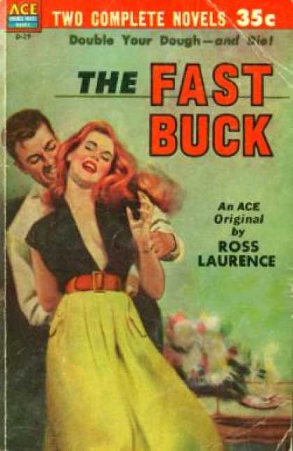 Ace Books - Dead Man Friday / Fast Buck - J. F. Hutton