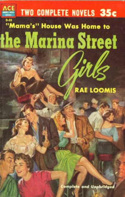 Ace Books - The Marina Street Girls / Open All Night - Rae Loomis