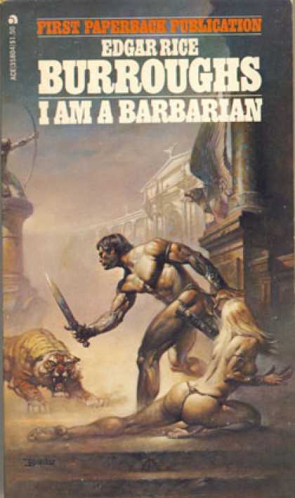 Ace Books - I Am a Barbarian - Edgar Rice Burroughs